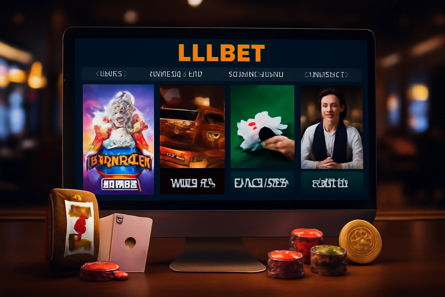 Jogos de cassino online inovadores e emocionantes na LLLBET