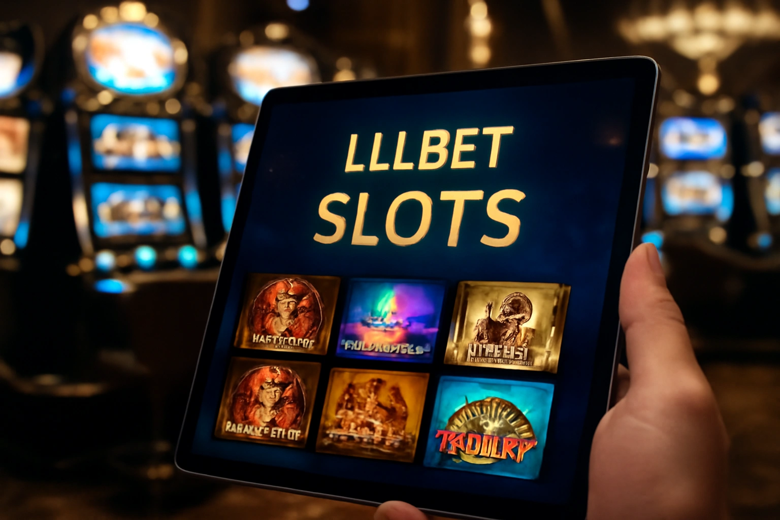 Explore o mundo das slot machines no LLLBET Casino